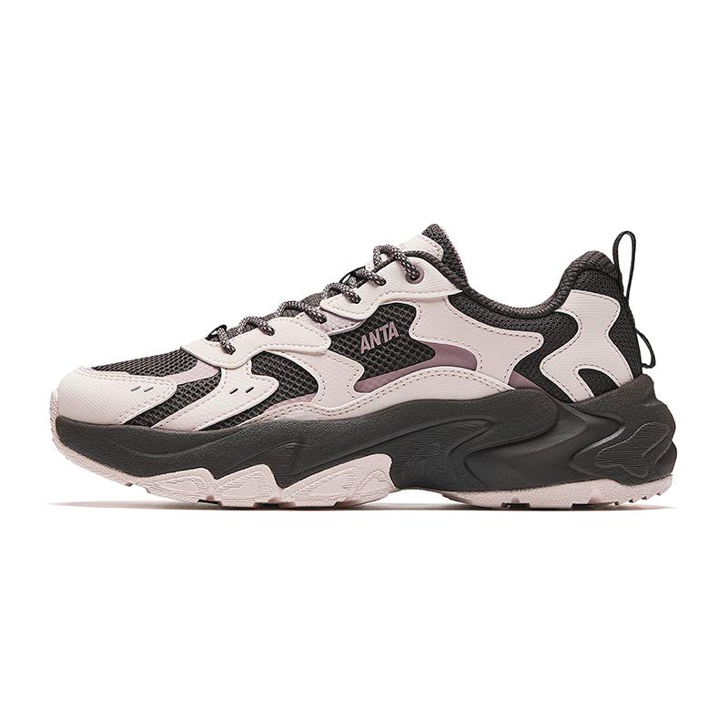 

New ANTA Starry Sea Chunky Sneakers Women s Low top Hinton Brown, Pink White, Taro Purple 922538839-4 36