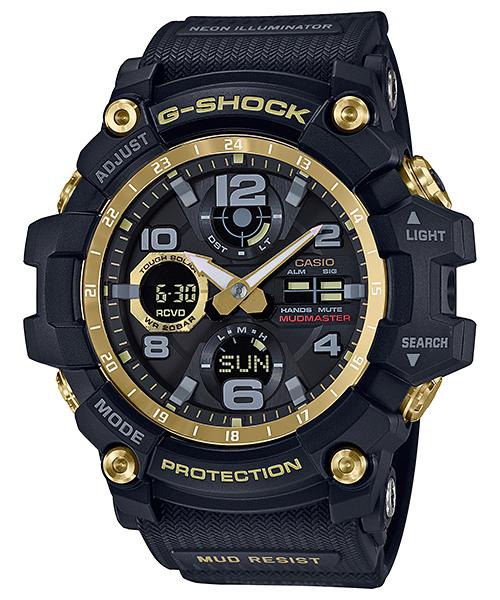 

Casio Men s Stainless Steel 200M Water Resistant Analog Shock Resistant Quartz Watch GWG-100GB-1A чорний