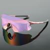 Oversized Sports Sunglasses Men Punk Mirror Lens Wrapped Round Anti UV Glasses for Outdoor Riding Skiing Trendy Shades