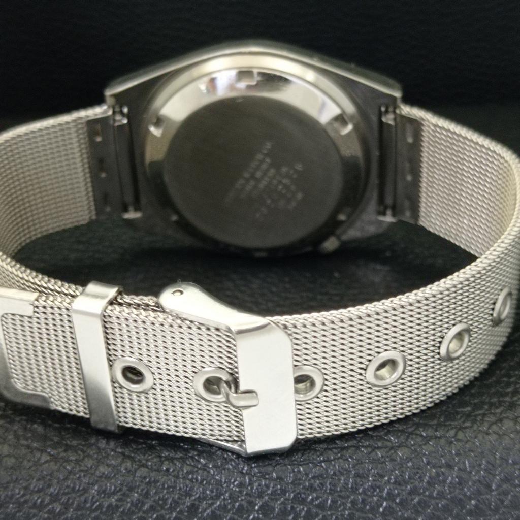 Citizen AUTOMATICKÉ 8200 VINTAGE JAPONSKÉ PÁNSKÉ HODINKY S MODRÝM CIFERNÍKEM a500258-2 R151b-a500258