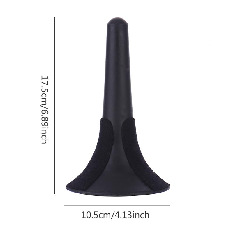 Tragbarer Trompetenständer Dreibeinständer Musikinstrument Ablagehalter mit Abnehmbarem & Faltbarem Metall