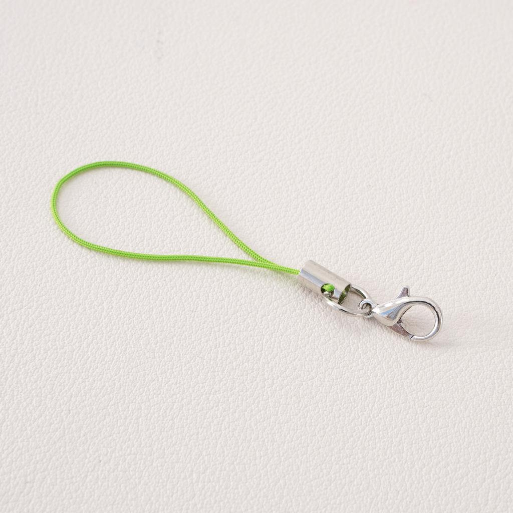 10Pcs/pack Polyester Phone Strap Lobster Clasp Phone Strap Doll String Keychain Phone Lanyard
