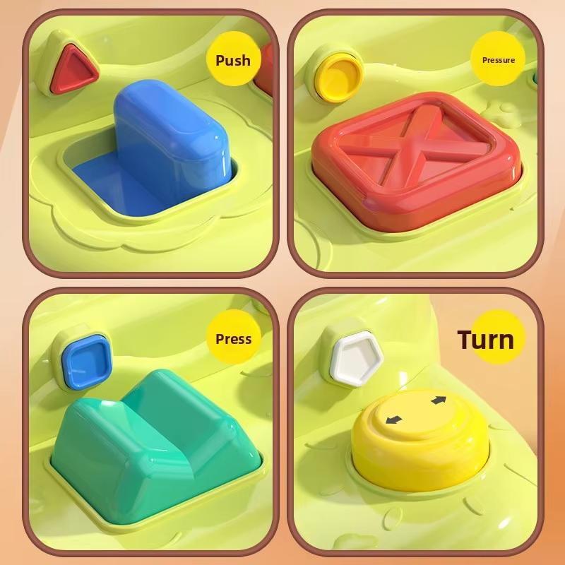 Kids Vocal Farm Music Hide and Seek Popup Montessori Early Education Exercise Intellectual Development Toys Birthday Present