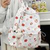 Schoolbag Original Korean Cute Cartoon Printed Backpack Harajuku Japanese Versatile Soft Girl Schoolbag College Student Backpack Female