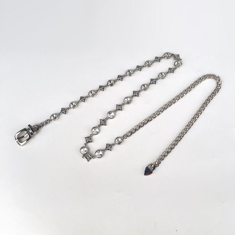 New Arrival Exquisite Diamond Waist Chain Female Decoration with Dress Shirt Body Chain