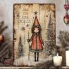1PC Joy To The World Vintage Sign | Country-Style Decor for Home Kitchen or Garden | Festive Holiday Cheer Accent Piece