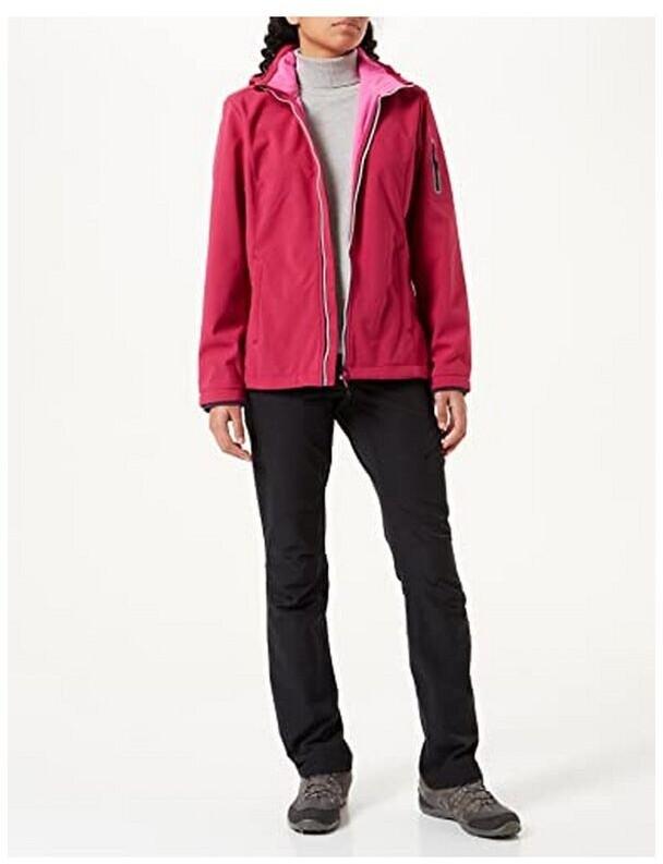 CMP Softshell Jacket Zip Hood Women (39A5006) Sangria