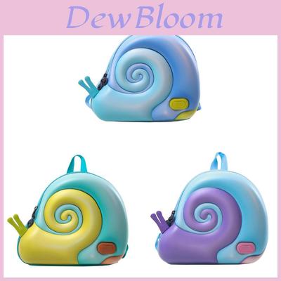 Snail Led Light Kids School Backpack With Canvas For Children