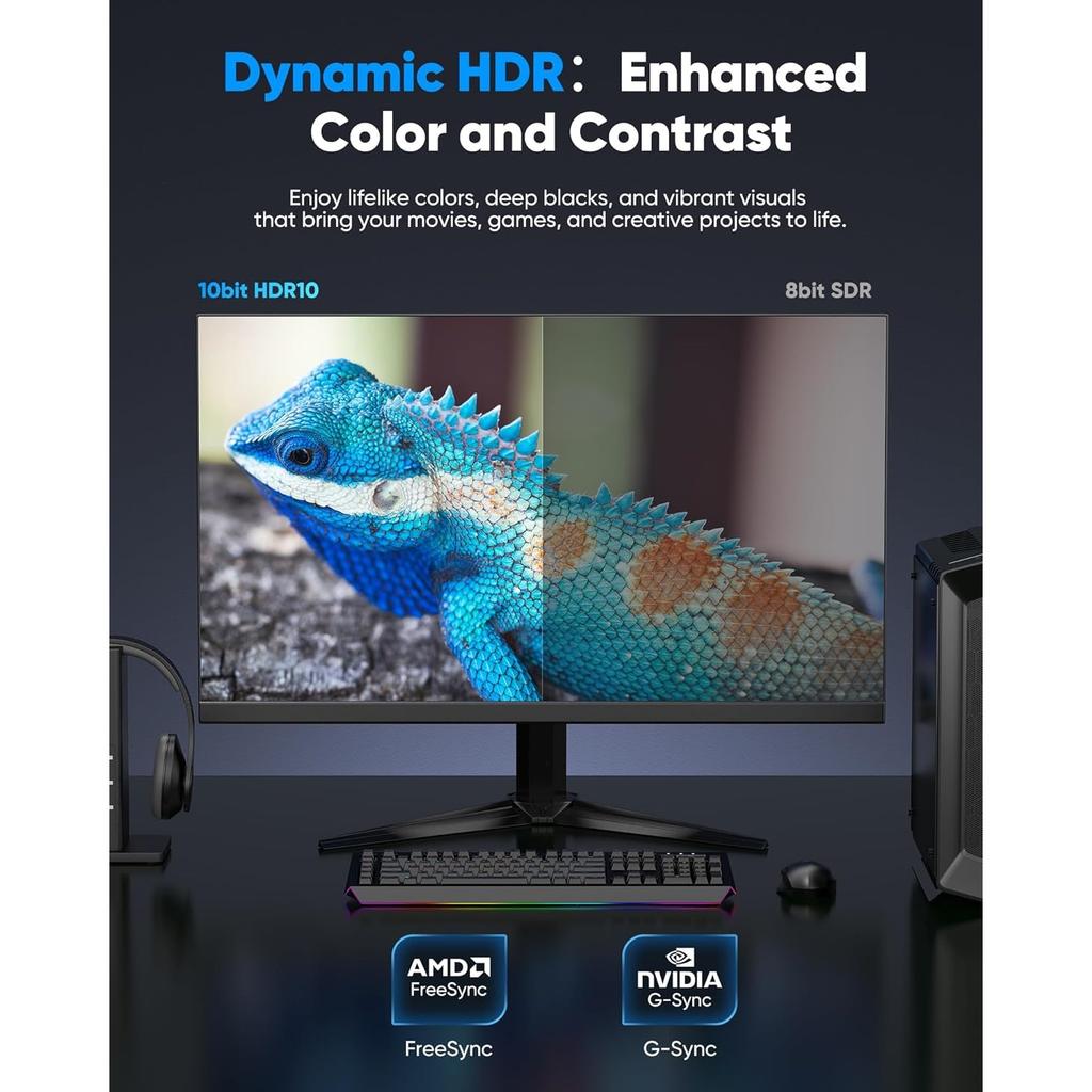 Displayport Cable 2.1, 16K DP 2.0 Cable [16K@60Hz, 8K@120Hz, 4K@240Hz 165Hz 144Hz] 54Gbps, HDCP DSC 1.2a, HDR10 FreeSync G-Sync for 3090 Graphics PC