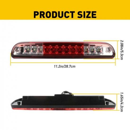 Rear Led 3Rd Third Brake Light Cargo Tail Lamp For Ford 1993-2011 Ford Ranger K