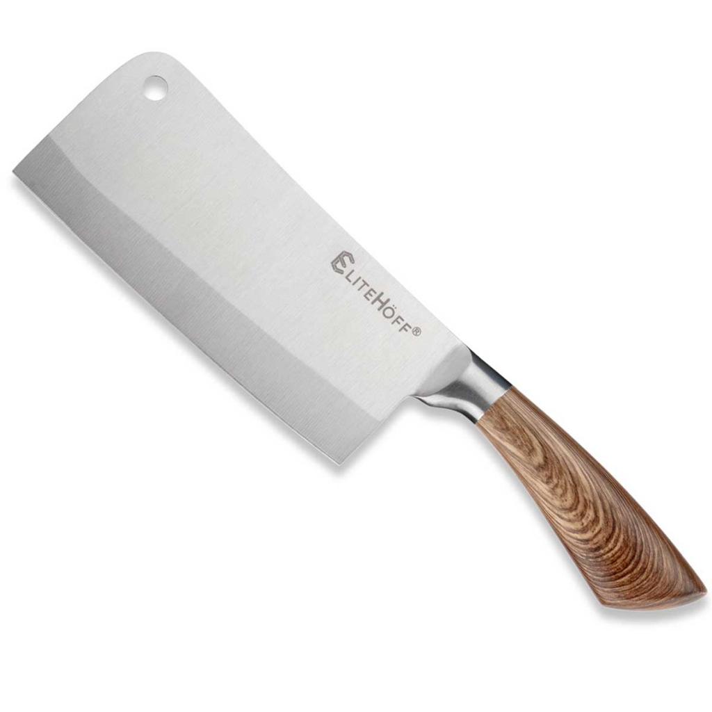 9-Piece Kitchen Knife Set In A Stand With Sharpener And Scissors E-6265