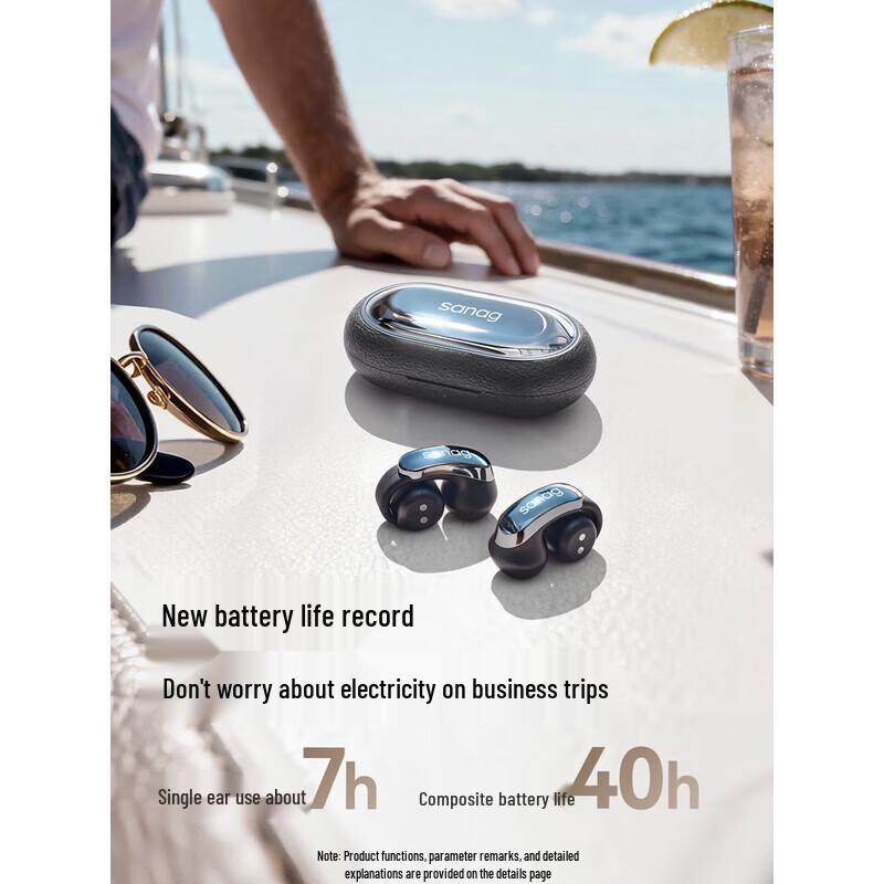 SANAG S9S AI Open-Ear Clip Headphones