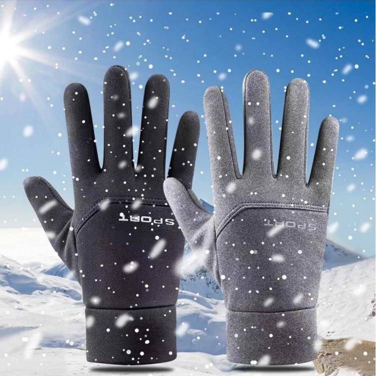 Guantes de Invierno Cálidos para Hombre Pantalla Táctil ImpermeablesCortavientos Guantes Snowboard Motocicleta Conducción Unisex