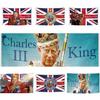 Limitierte Auflage Großbritannien Neuer König Charles 111 Flagge Perfekt zum Feiern!