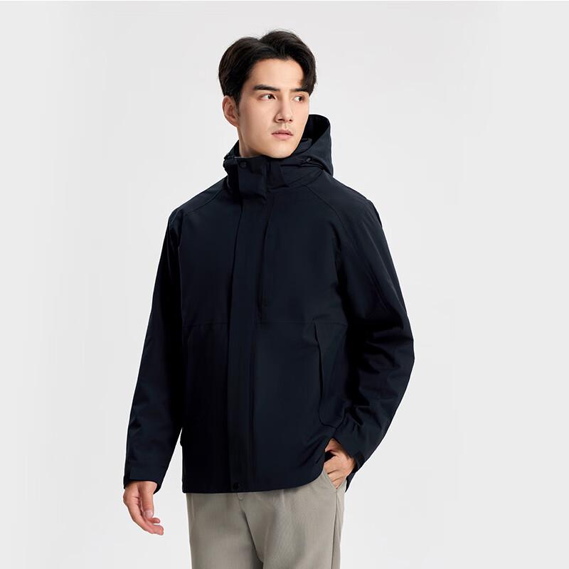 Tluoman 3-in-1 Waterproof Business Winter Jacket with Aerogel Liner