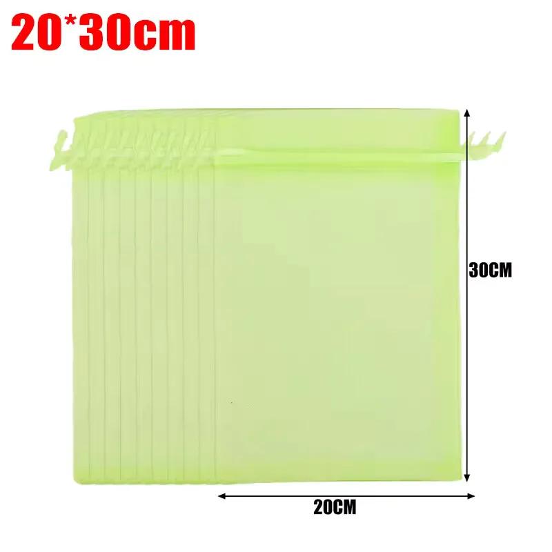 100/10PCS Fruit Insect-proof Gauze Bags Fruit Netting Cover Drawstring Mesh Bags Protect Fruit Vegetable From Birds and Insect