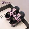 Girls' Sports Shoes Autumn and Winter Shoes 2025 New Children's Board Shoes Spring and Autumn Shoes Girls' Older Children's Casual Shoes Are Stain-