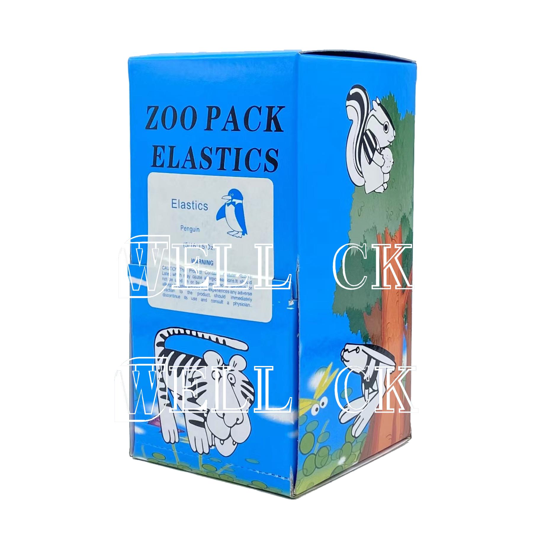 

5000 шт./упаковка Стоматологічний ортодонтичний зоопарк Еластичні гумки Латексні брекети Сила 3,5/5,0/6,5 унцій 5Oz Penguin 7.9MM