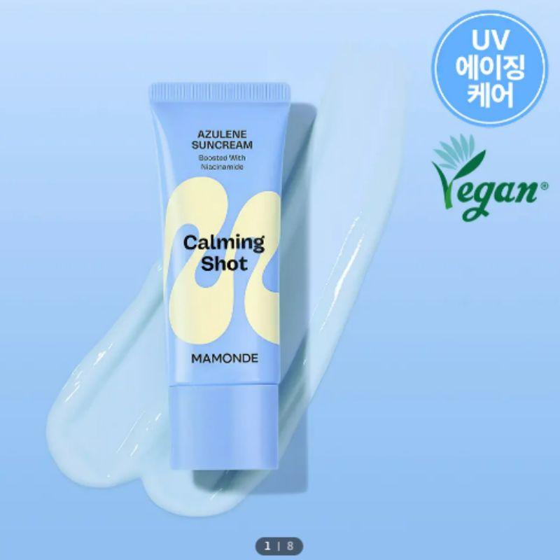 Mamonde Calming Shot Azulene Sun Cream 35ml