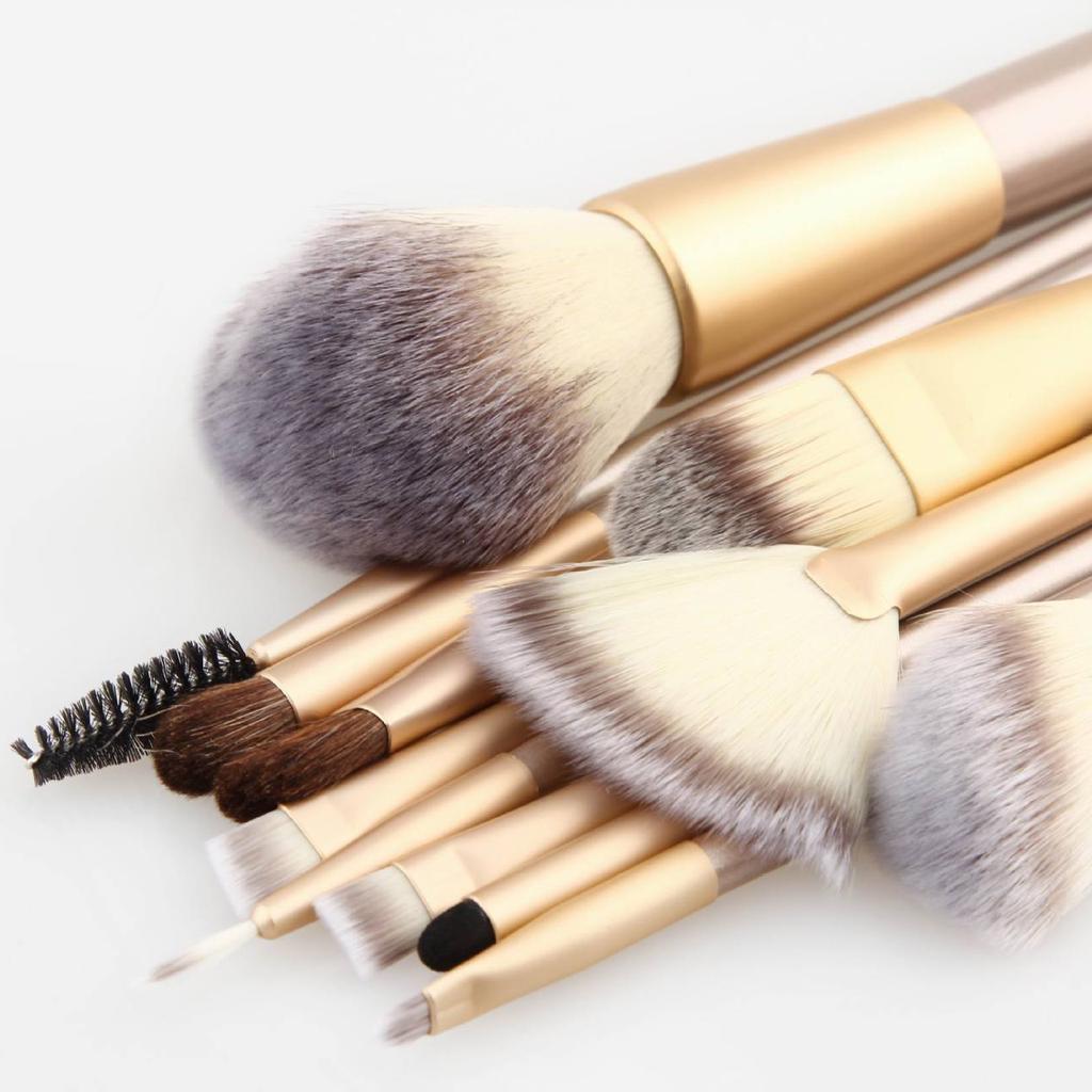 12Pcs Makeup Brush Set Synthetic Foundation Powder Blush Eyeliner Pincel Maquiagem