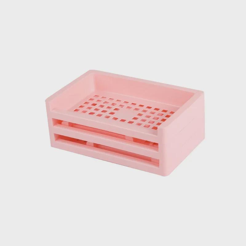 Sakura Multi-Layer Desktop Storage Rack - Creative, Colorful, and Modern Design