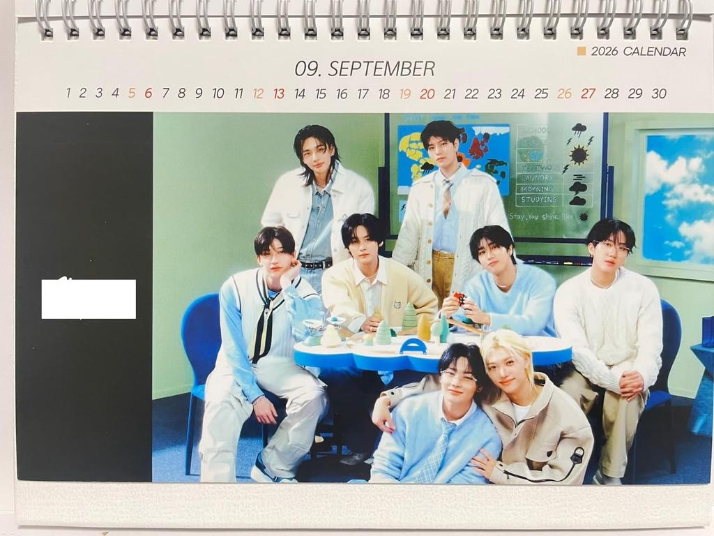 SKZ Merchandise: 2026-2027 Two-Year Desk Calendar (SKZ) [Parallel Import]