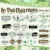 Eucalyptus Positive pirational Affirmation Bulletin Board Decor Nature Classroom Decor Classroom Greenery Themes Decoration Sets