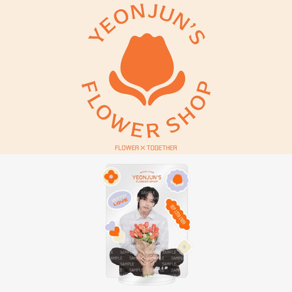 

Предзаказ TXT YEONJUN FLOWER SHOP DIY акриловая подставка