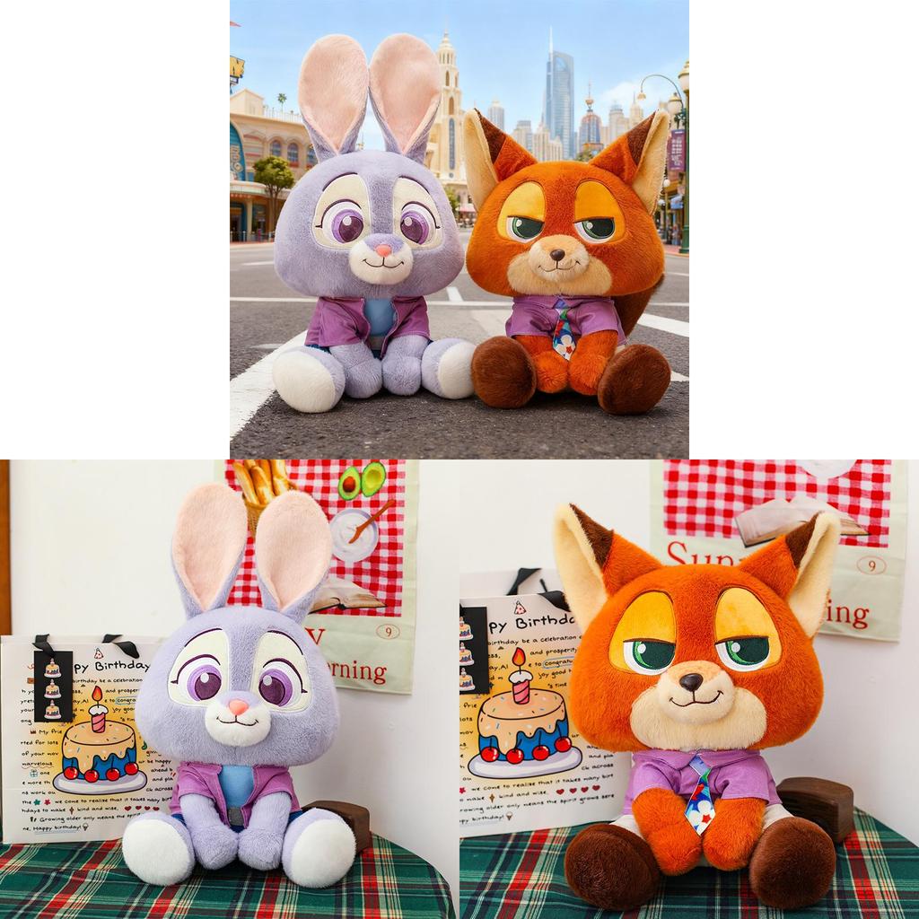 Zootopia 2 Plush Judy Nick Cartoon Animal Toy For Children Gift And Collectors