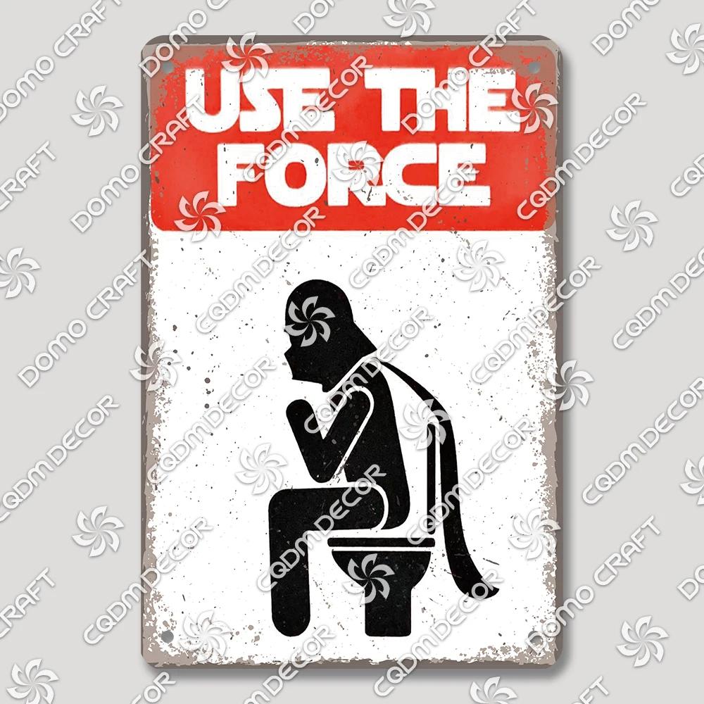 Vintage Retro Metal Tin Signs  Cute Owl Pig Cat and Funny WC Posters for Bathroom Mall BBQ Cafe Bar Pub Wall Decor