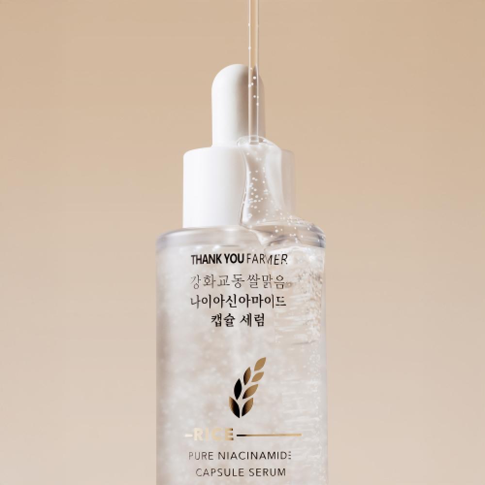 Thank You Farmer Enhanced Gyodong Rice Clear Niacinamide Capsule Serum 30ml