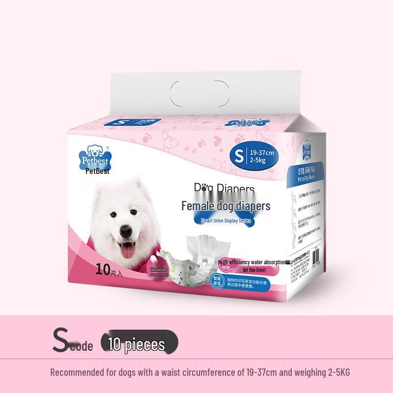 Disposable Male Dog Diapers for Teddy, Bichon Frise, and More - Pet Sanitary Underwear