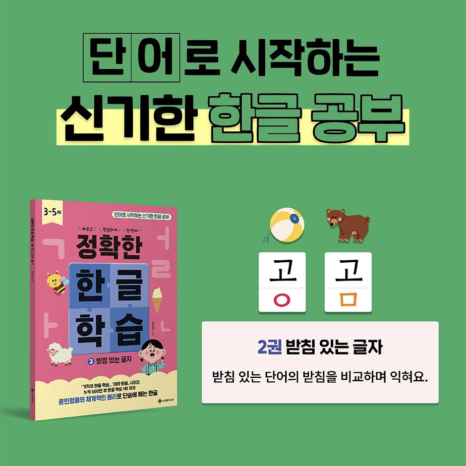 Dokładna Nauka Koreańskiego Zestaw Kompletny (Tom 1–3) – Książki do nauki Hangula dla dzieci