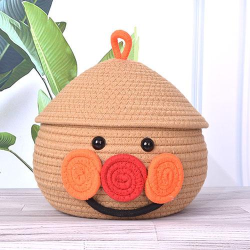 Cartoon Desktop Storage Box, Living Room Coffee Table, Home Storage Basket, Foyer, Snacks, Miscellaneous Items, Cosmetics Sorting Storage Basket
