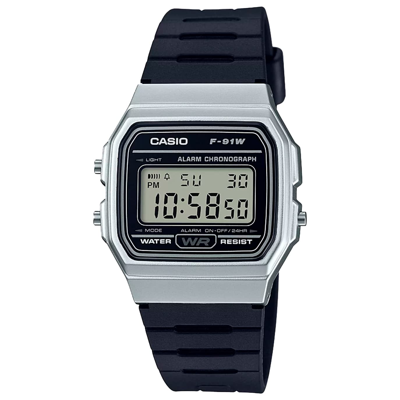 Casio Унисекс Кварцевые Часы F-91WM-7A [Импортные]