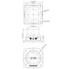 Vielseitiger 48mm 4 Ohm Lautsprecher Klarer Klang 48mm Interner Magnetischer Lautsprecher 1,8 Zoll Lautsprecher für Theater Multimedias