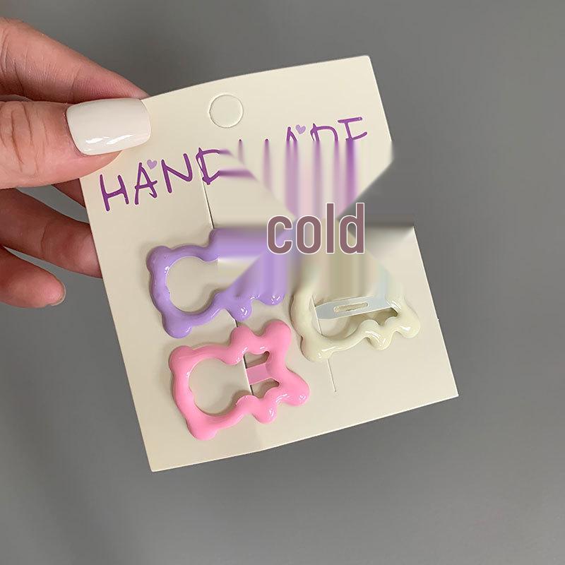 New Macaron Color Hair Clips - Cute Star & Heart Designs for Women and Girls