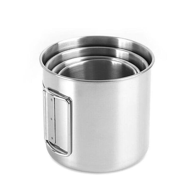 OEING Outdoor 304 Stainless Steel Camping Mug Set