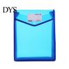 Office File Organizer Transparent Folder, with Snap Closure, Waterproof A4 A5 Document Bag, Closure Case Large Capacity Colorful PP Envelope