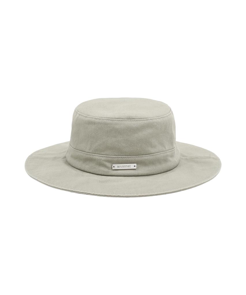Malittepeulangsowajeobeo Strap Bucket Hat Gray Khaki