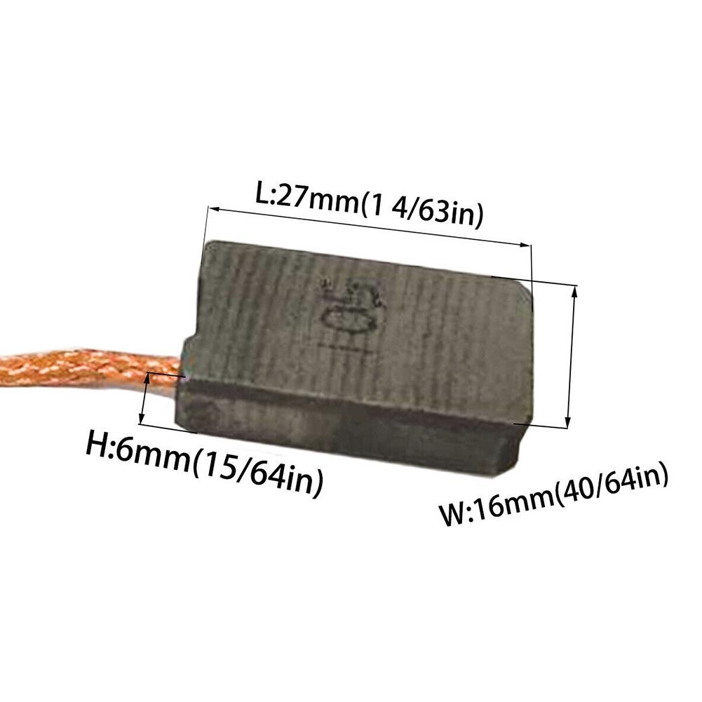 Bohrhammer Kohlebürsten Werkzeuge 2 Stück Abbruchhammer