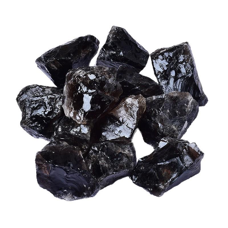 Natural Raw Stone Incense & Landscaping Crystals: White, Yellow, Purple Crystal Diffuser Stones