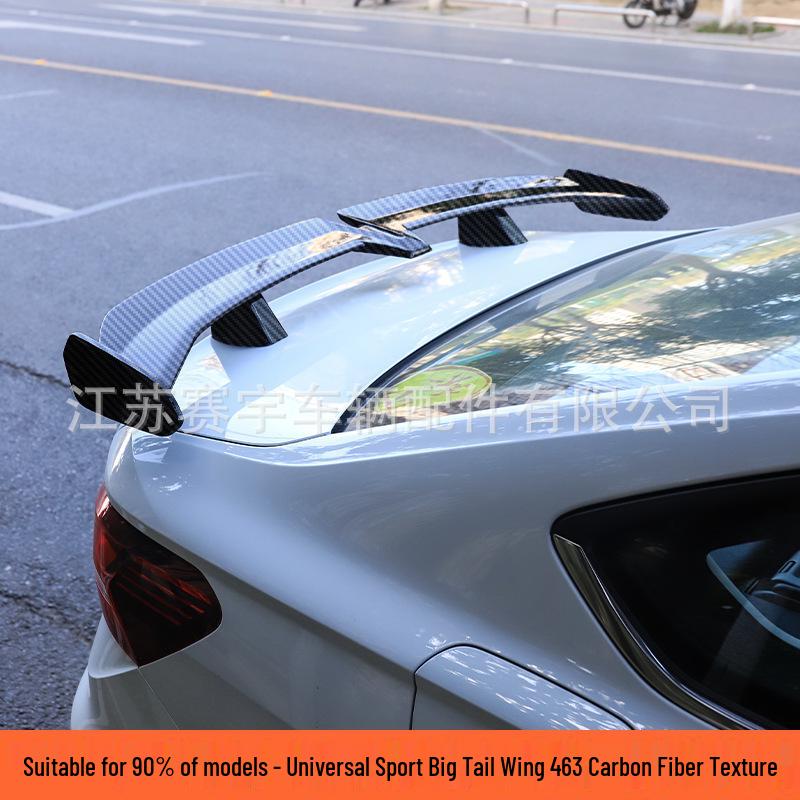 Sedan Rear Spoiler: Car-Specific, No-Drill Installation