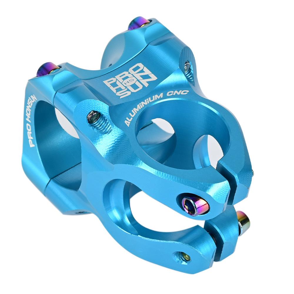 Attacco manubrio CNC ad alta resistenza Attacco manubrio da bicicletta da 35 mm Parti per mountain bike MTB in lega di alluminio
