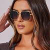 Geometric Polygon Sunglasses For Men And Women With Uv400 Protection For Outdoor Sports And Fashion