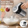 5 Speeds Electric Food Mixers Blender High Quality Dough Blender Egg Beater Spiral Whisk Mixer For Kitchen Cooking Tool