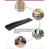 10Pieces Practical Furniture Wedges Plastic Shims for Leveling Tables Chairs Fridge Toilet Flexible and Stackabled
