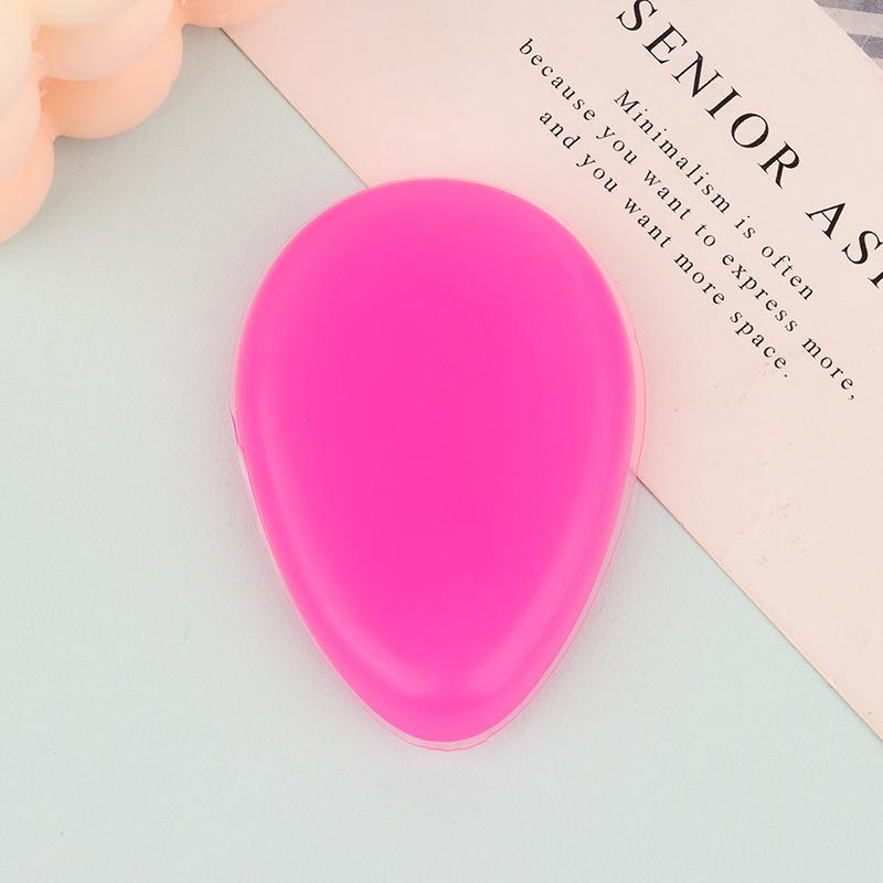 Soft Silicone Gel Powder Puff Sponge For Cosmetic Face Foundation Bb Cream No Powder Eating Powder Cosmetic Puff Makeup Tools