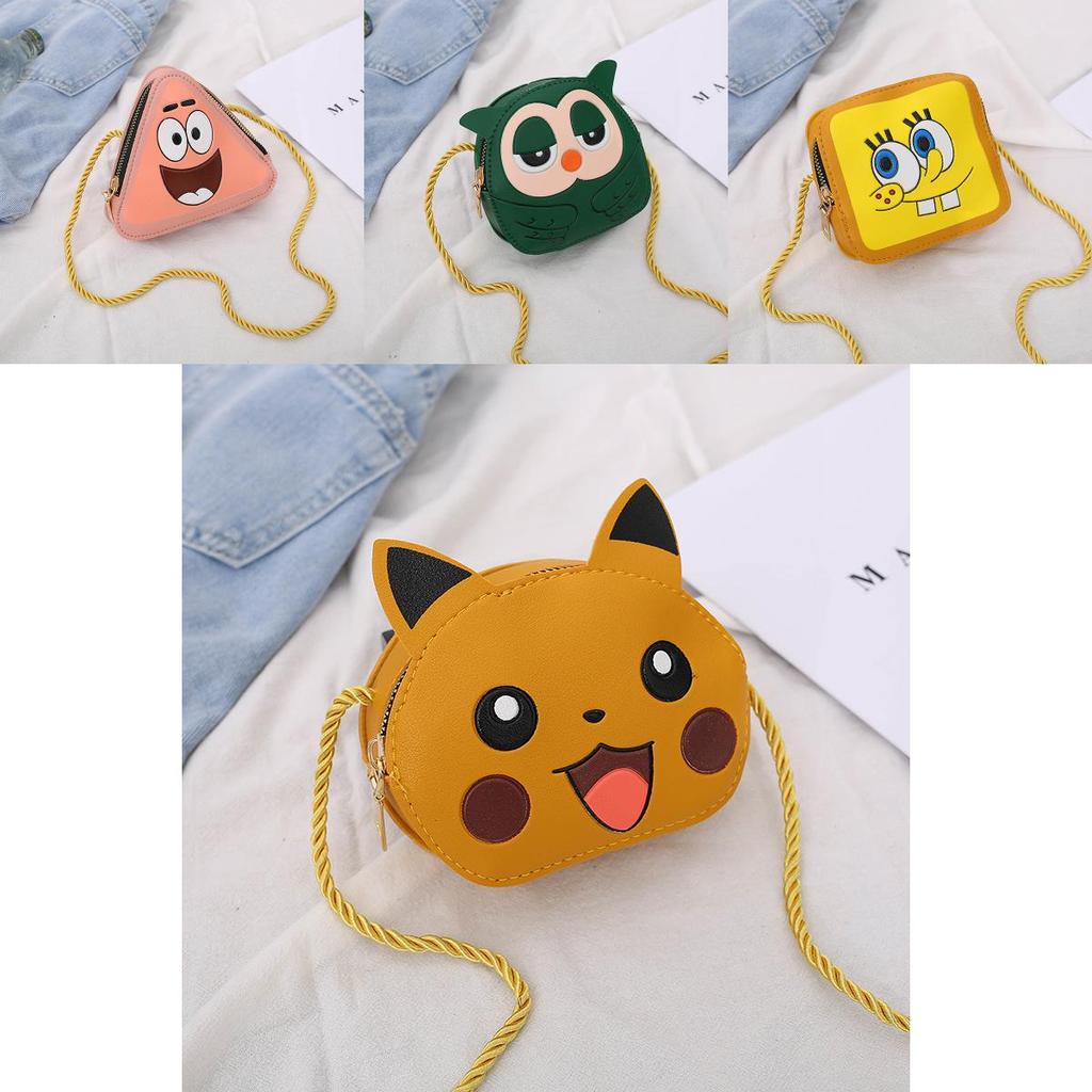 Schattige Cartoon Kinder Tas Schattige Mini PU Leer Crossbody Voor Kinderen