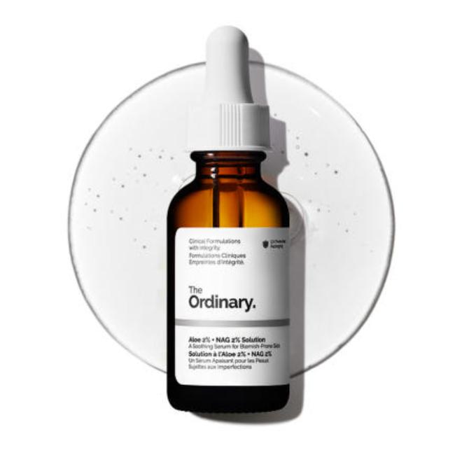 The Ordinary Aloe 2% + NAG 2% Solution 30ml  (3 Options)